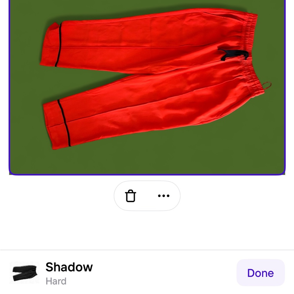 McQ by Alexander McQueen Red Pants